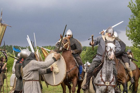 Rekonstrukcja Bitwy nad Bugiem w Czumowie [GALERIA ZDJĘC]