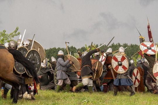 Rekonstrukcja Bitwy nad Bugiem w Czumowie [GALERIA ZDJĘC]