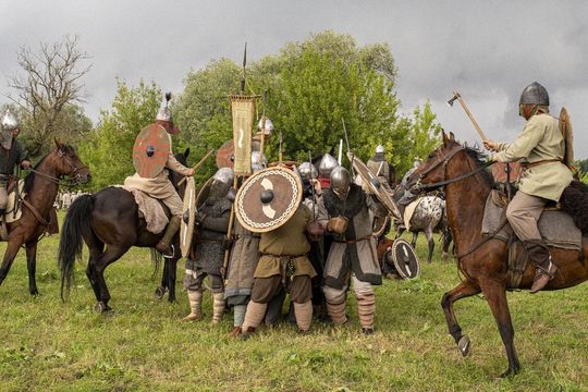 Rekonstrukcja Bitwy nad Bugiem w Czumowie [GALERIA ZDJĘC]