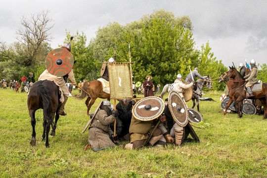 Rekonstrukcja Bitwy nad Bugiem w Czumowie [GALERIA ZDJĘC]
