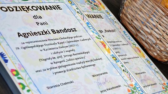 Pow. chełmski. Uroczystość wręczenia wyróżnień i podziękowań [GALERIA ZDJĘĆ]