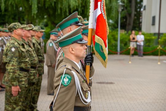 Pierwszy nabór do służby w NOSG. Ślubowanie złożyło 2 kobiety i 25 mężczyzn [ZDJĘCIA]