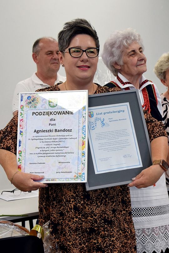 Pow. chełmski. Uroczystość wręczenia wyróżnień i podziękowań [GALERIA ZDJĘĆ]