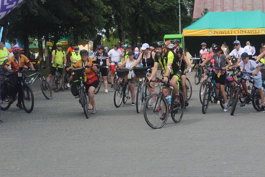 Rajd rowerowy "Tour de Chełmskie" [GALERIA ZDJĘĆ]