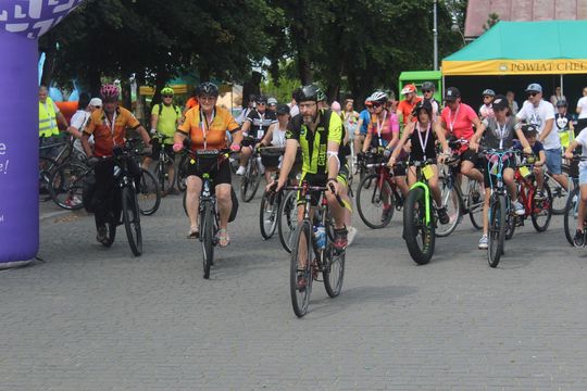 Rajd rowerowy "Tour de Chełmskie" [GALERIA ZDJĘĆ]