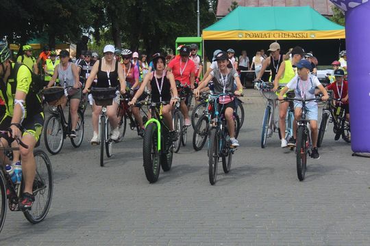 Rajd rowerowy "Tour de Chełmskie" [GALERIA ZDJĘĆ]