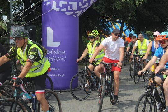 Rajd rowerowy "Tour de Chełmskie" [GALERIA ZDJĘĆ]