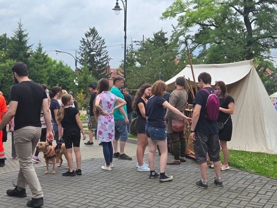 Chełm.  Piknik historyczny z Bolesławem Chrobrym "Pierwszy w koronie” [GALERIA ZDJĘĆ]