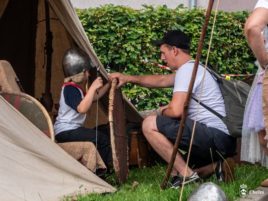 Chełm. Piknik historyczny z Bolesławem Chrobrym "Pierwszy w koronie” [GALERIA ZDJĘĆ]