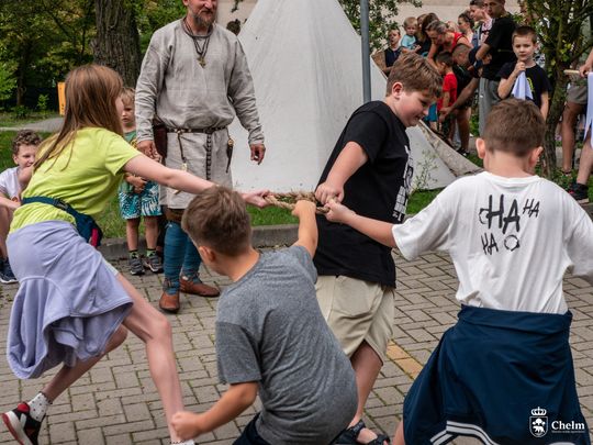 Chełm. Piknik historyczny z Bolesławem Chrobrym "Pierwszy w koronie” [GALERIA ZDJĘĆ]