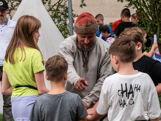 Chełm. Piknik historyczny z Bolesławem Chrobrym "Pierwszy w koronie” [GALERIA ZDJĘĆ]