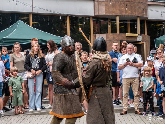 Chełm. Piknik historyczny z Bolesławem Chrobrym "Pierwszy w koronie” [GALERIA ZDJĘĆ]
