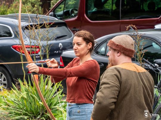 Chełm. Piknik historyczny z Bolesławem Chrobrym "Pierwszy w koronie” [GALERIA ZDJĘĆ]