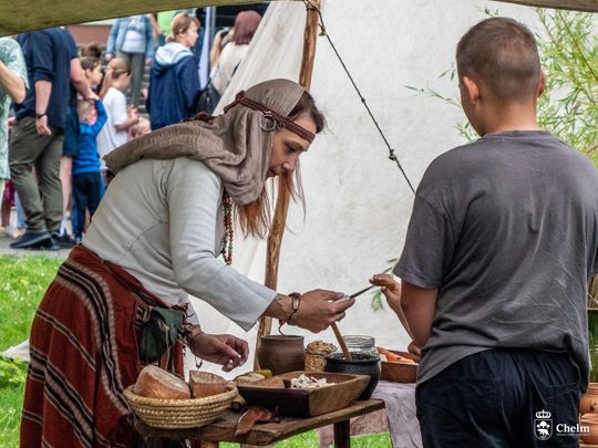 Chełm. Piknik historyczny z Bolesławem Chrobrym "Pierwszy w koronie” [GALERIA ZDJĘĆ]