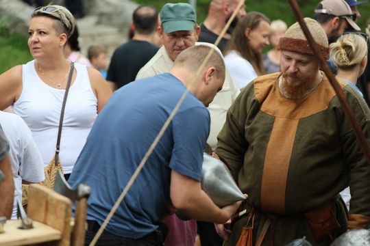 Chełm. Piknik historyczny z Bolesławem Chrobrym "Pierwszy w koronie” [GALERIA ZDJĘĆ]
