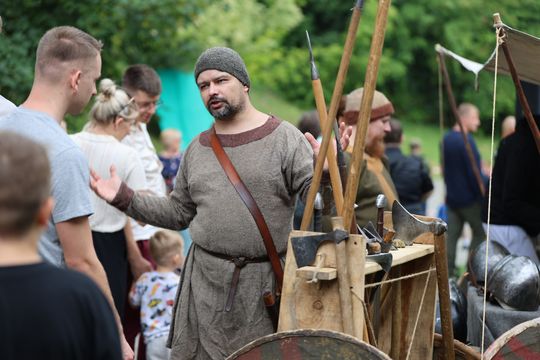 Chełm. Piknik historyczny z Bolesławem Chrobrym "Pierwszy w koronie” [GALERIA ZDJĘĆ]