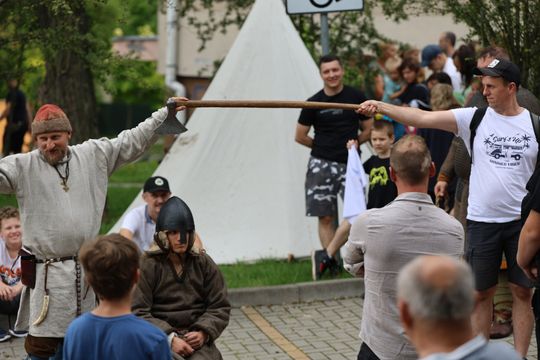 Chełm. Piknik historyczny z Bolesławem Chrobrym "Pierwszy w koronie” [GALERIA ZDJĘĆ]