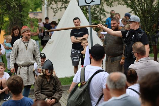 Chełm. Piknik historyczny z Bolesławem Chrobrym "Pierwszy w koronie” [GALERIA ZDJĘĆ]