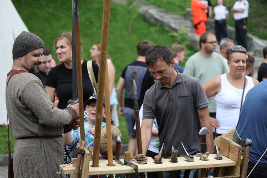 Chełm. Piknik historyczny z Bolesławem Chrobrym "Pierwszy w koronie” [GALERIA ZDJĘĆ]