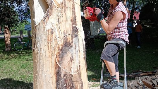 Gmina Dorohusk. Rozpoczął się VIII Plener rzeźbiarsko-malarski "Kultura i Sztuka Nad Bugiem" [GALERIA ZDJĘĆ]