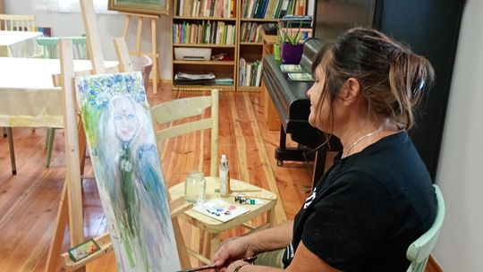 Gmina Dorohusk. Rozpoczął się VIII Plener rzeźbiarsko-malarski "Kultura i Sztuka Nad Bugiem" [GALERIA ZDJĘĆ]