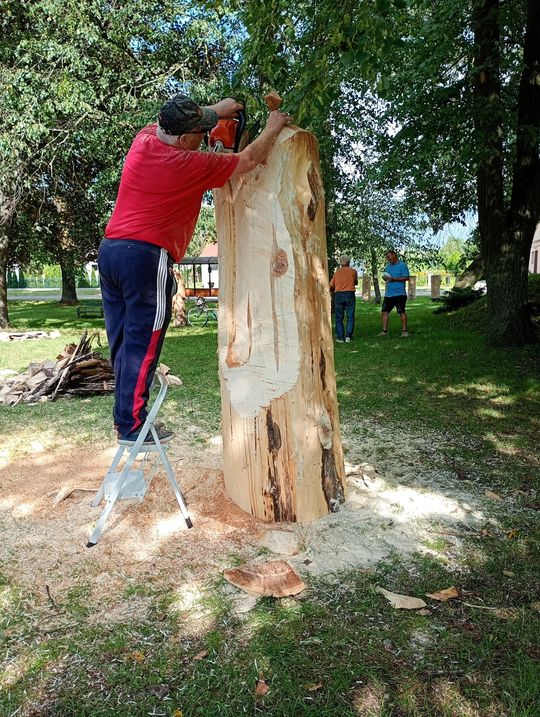 Gmina Dorohusk. Rozpoczął się VIII Plener rzeźbiarsko-malarski "Kultura i Sztuka Nad Bugiem" [GALERIA ZDJĘĆ]