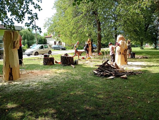 Gmina Dorohusk. Rozpoczął się VIII Plener rzeźbiarsko-malarski "Kultura i Sztuka Nad Bugiem" [GALERIA ZDJĘĆ]