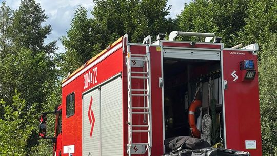 Tragiczny finał poszukiwań. Płetwonurkowie znaleźli w jeziorze Łukie ciało zaginionego mężczyzny [ZDJĘCIA]