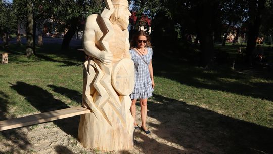 Gm. Dorohusk. Wyjątkowy wernisaż VIII Pleneru Rzeźbiarsko-Malarskiego [GALERIA ZDJĘĆ]