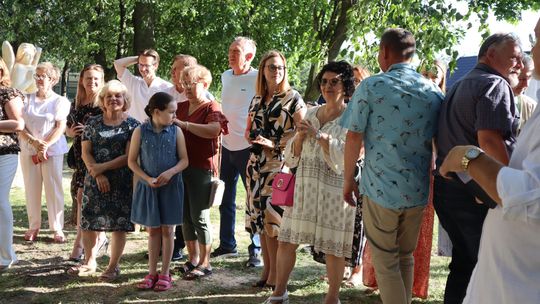 Gm. Dorohusk. Wyjątkowy wernisaż VIII Pleneru Rzeźbiarsko-Malarskiego [GALERIA ZDJĘĆ]