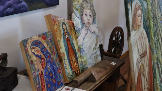 Gm. Dorohusk. Wyjątkowy wernisaż VIII Pleneru Rzeźbiarsko-Malarskiego [GALERIA ZDJĘĆ]