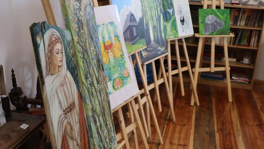 Gm. Dorohusk. Wyjątkowy wernisaż VIII Pleneru Rzeźbiarsko-Malarskiego [GALERIA ZDJĘĆ]