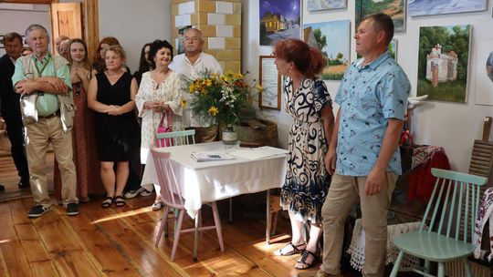 Gm. Dorohusk. Wyjątkowy wernisaż VIII Pleneru Rzeźbiarsko-Malarskiego [GALERIA ZDJĘĆ]