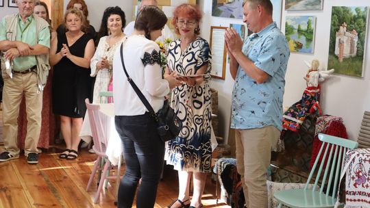 Gm. Dorohusk. Wyjątkowy wernisaż VIII Pleneru Rzeźbiarsko-Malarskiego [GALERIA ZDJĘĆ]
