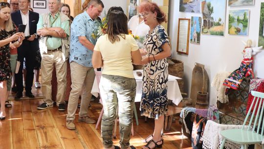 Gm. Dorohusk. Wyjątkowy wernisaż VIII Pleneru Rzeźbiarsko-Malarskiego [GALERIA ZDJĘĆ]