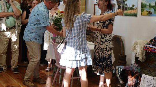 Gm. Dorohusk. Wyjątkowy wernisaż VIII Pleneru Rzeźbiarsko-Malarskiego [GALERIA ZDJĘĆ]