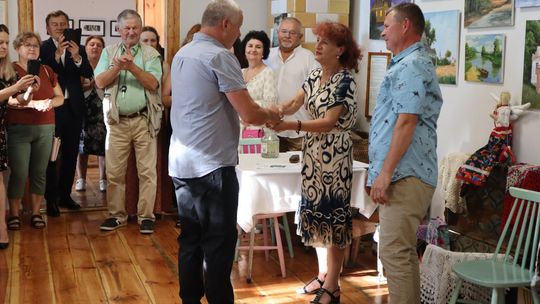 Gm. Dorohusk. Wyjątkowy wernisaż VIII Pleneru Rzeźbiarsko-Malarskiego [GALERIA ZDJĘĆ]