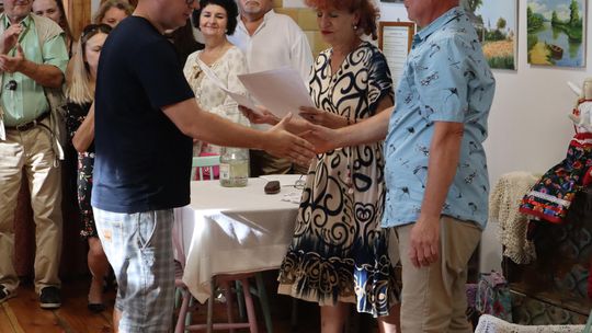 Gm. Dorohusk. Wyjątkowy wernisaż VIII Pleneru Rzeźbiarsko-Malarskiego [GALERIA ZDJĘĆ]