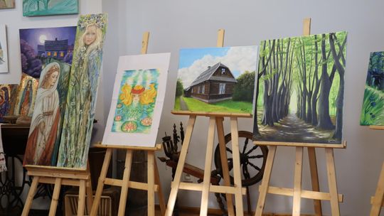 Gm. Dorohusk. Wyjątkowy wernisaż VIII Pleneru Rzeźbiarsko-Malarskiego [GALERIA ZDJĘĆ]