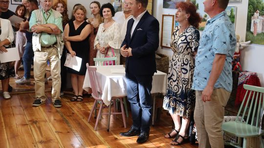 Gm. Dorohusk. Wyjątkowy wernisaż VIII Pleneru Rzeźbiarsko-Malarskiego [GALERIA ZDJĘĆ]
