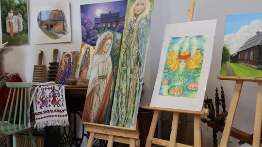 Gm. Dorohusk. Wyjątkowy wernisaż VIII Pleneru Rzeźbiarsko-Malarskiego [GALERIA ZDJĘĆ]