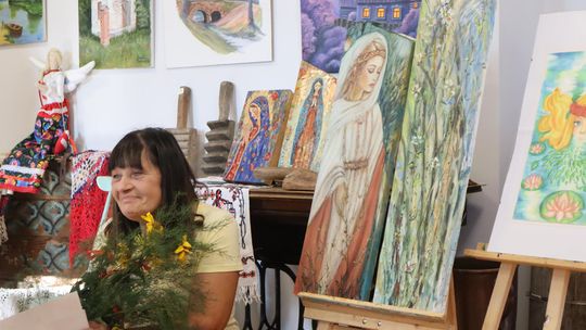 Gm. Dorohusk. Wyjątkowy wernisaż VIII Pleneru Rzeźbiarsko-Malarskiego [GALERIA ZDJĘĆ]