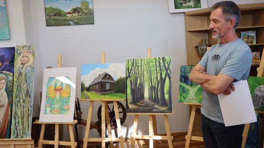 Gm. Dorohusk. Wyjątkowy wernisaż VIII Pleneru Rzeźbiarsko-Malarskiego [GALERIA ZDJĘĆ]