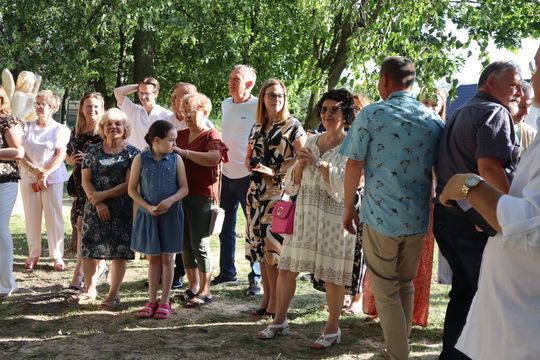 Gm. Dorohusk. Wyjątkowy wernisaż VIII Pleneru Rzeźbiarsko-Malarskiego [GALERIA ZDJĘĆ]