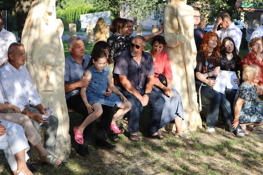 Gm. Dorohusk. Wyjątkowy wernisaż VIII Pleneru Rzeźbiarsko-Malarskiego [GALERIA ZDJĘĆ]