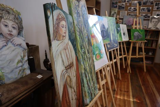 Gm. Dorohusk. Wyjątkowy wernisaż VIII Pleneru Rzeźbiarsko-Malarskiego [GALERIA ZDJĘĆ]