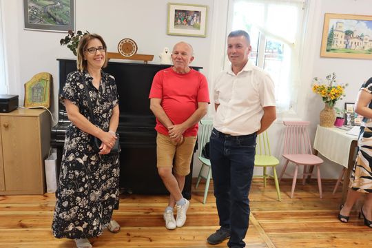 Gm. Dorohusk. Wyjątkowy wernisaż VIII Pleneru Rzeźbiarsko-Malarskiego [GALERIA ZDJĘĆ]