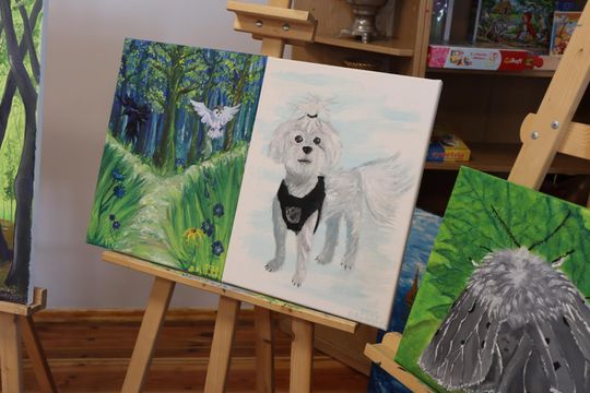 Gm. Dorohusk. Wyjątkowy wernisaż VIII Pleneru Rzeźbiarsko-Malarskiego [GALERIA ZDJĘĆ]