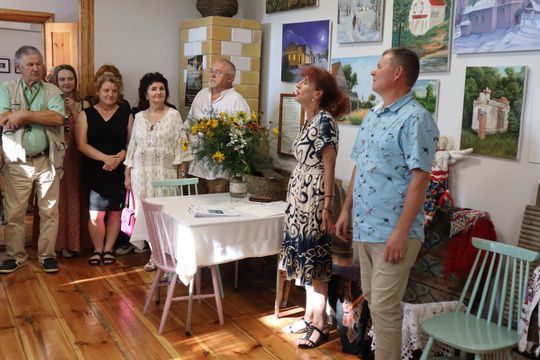 Gm. Dorohusk. Wyjątkowy wernisaż VIII Pleneru Rzeźbiarsko-Malarskiego [GALERIA ZDJĘĆ]