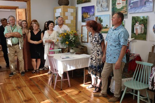 Gm. Dorohusk. Wyjątkowy wernisaż VIII Pleneru Rzeźbiarsko-Malarskiego [GALERIA ZDJĘĆ]